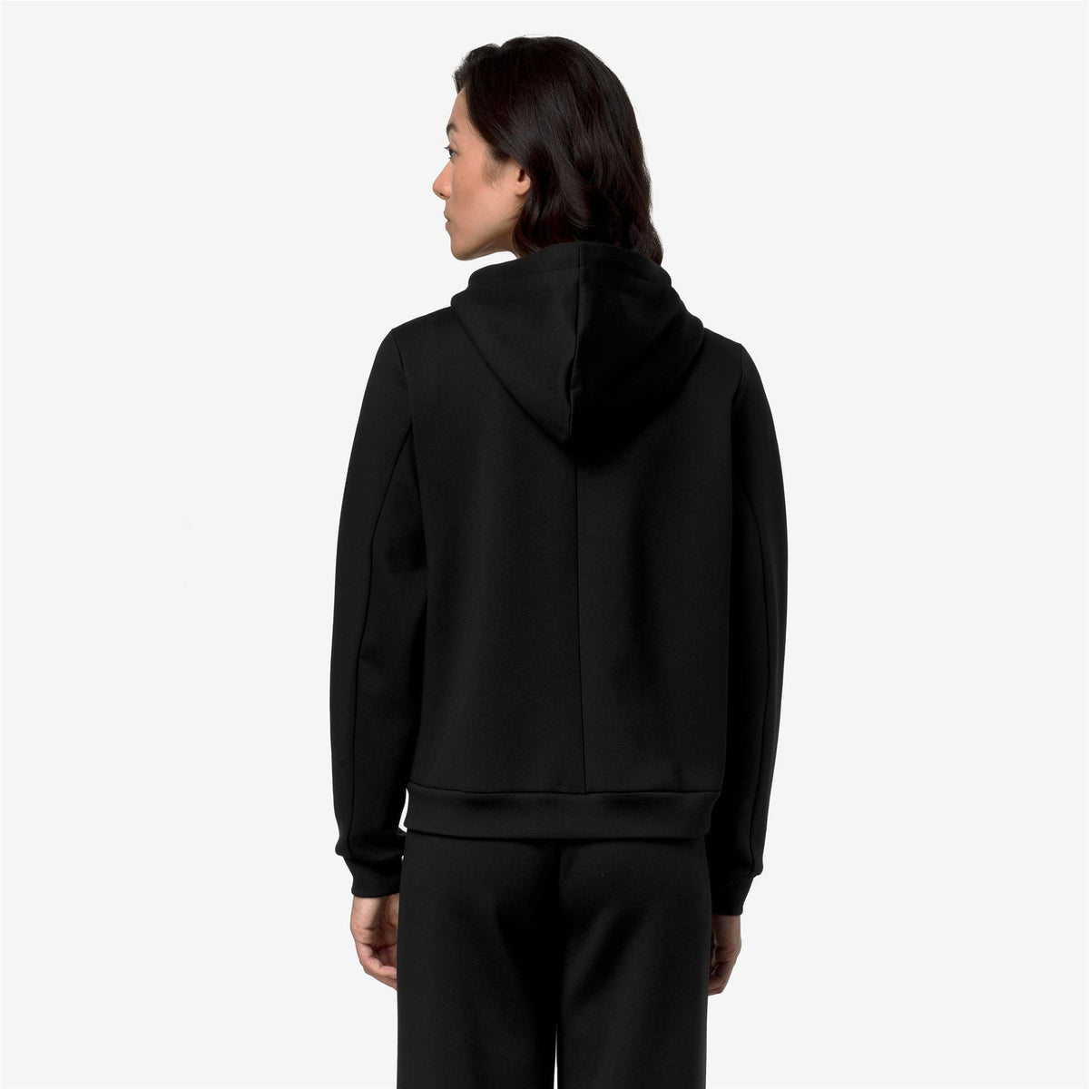 K-WAY Felpa Donna DEVA LIGHT SPACER K31453W Black Pure USY