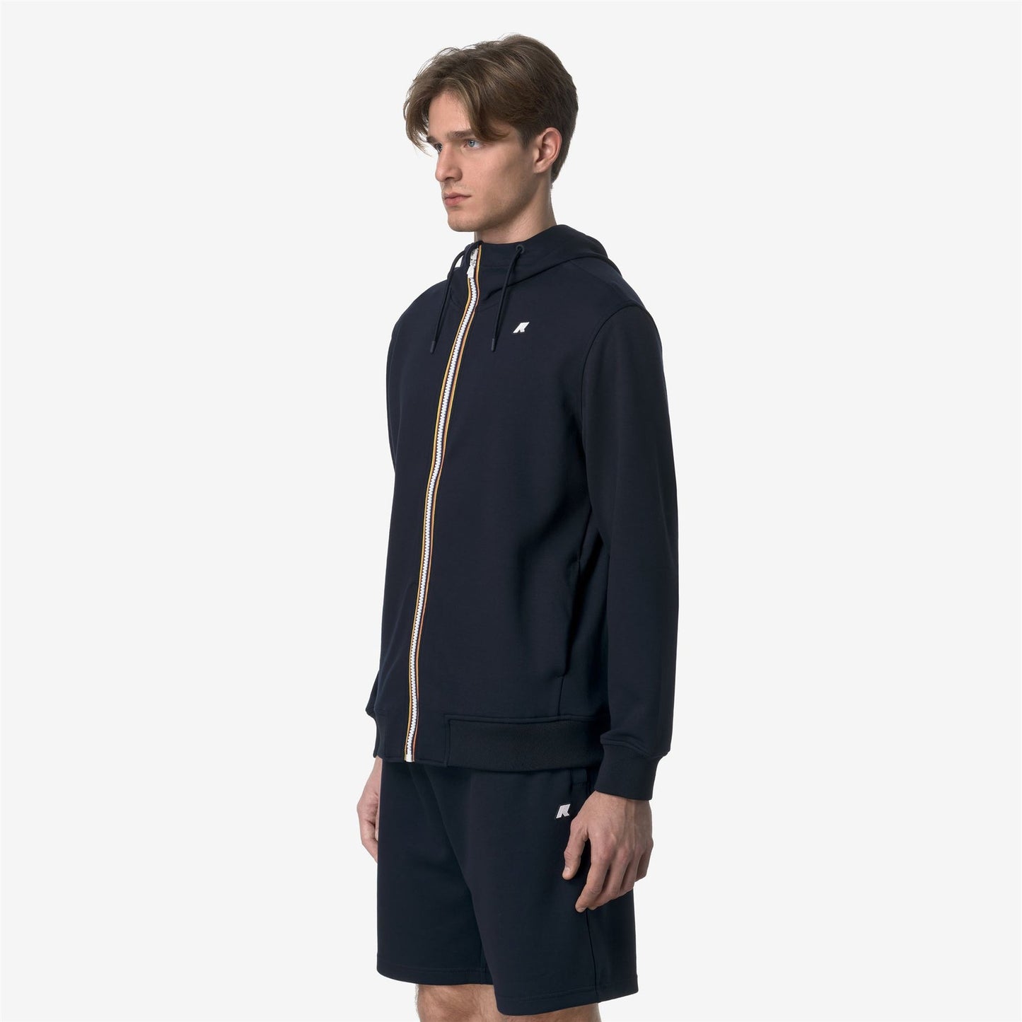 K-WAY Men's Sweatshirt RAINER LIGHT SPACER K1151UW Blue Depth K89