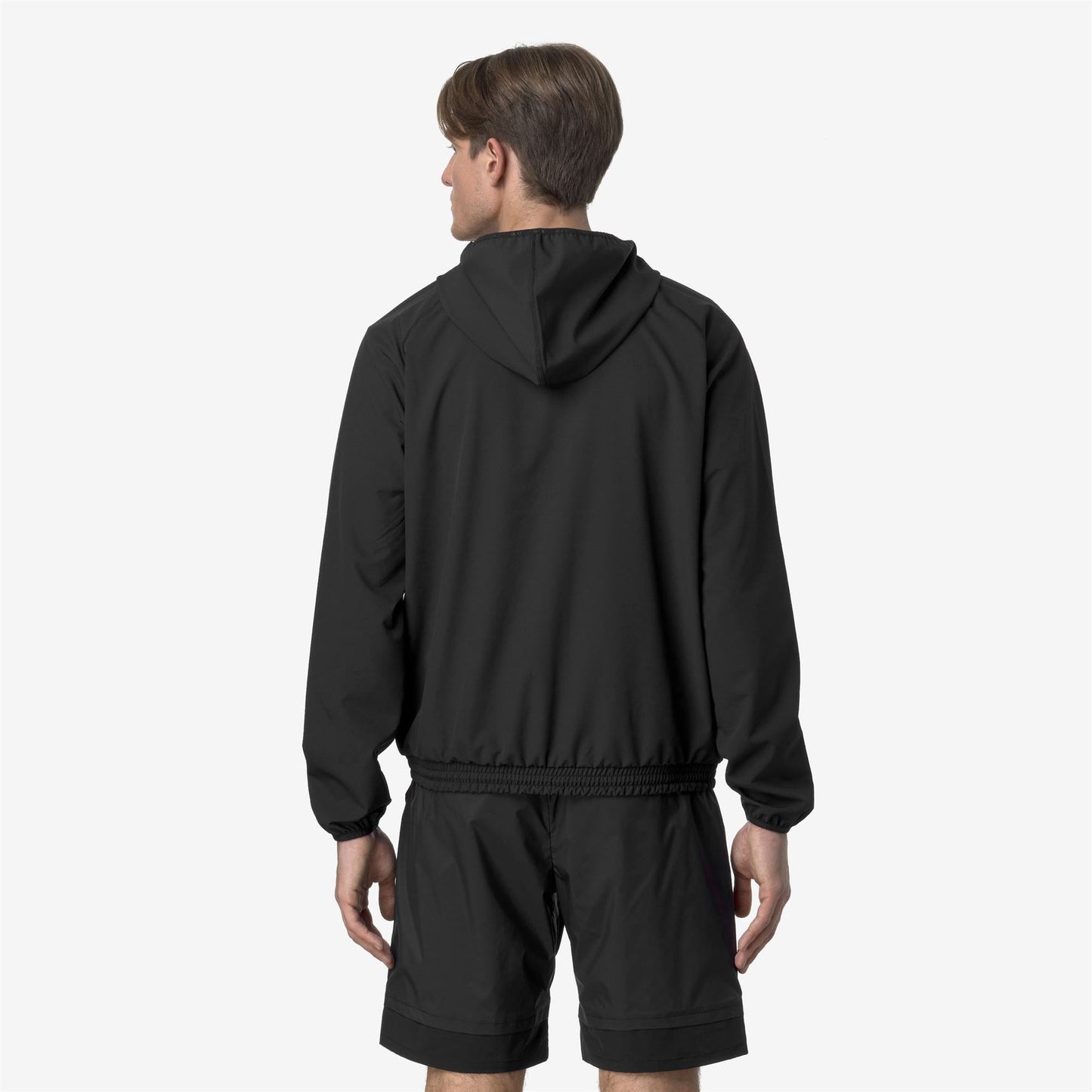 K-WAY Men's Sweatshirt SIA K8138RW Black Pure USY