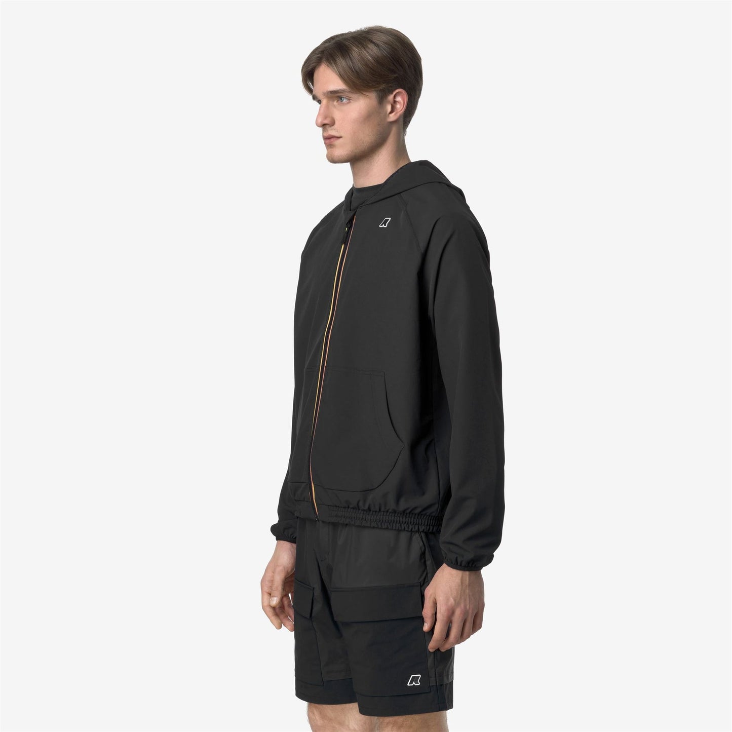 K-WAY Men's Sweatshirt SIA K8138RW Black Pure USY