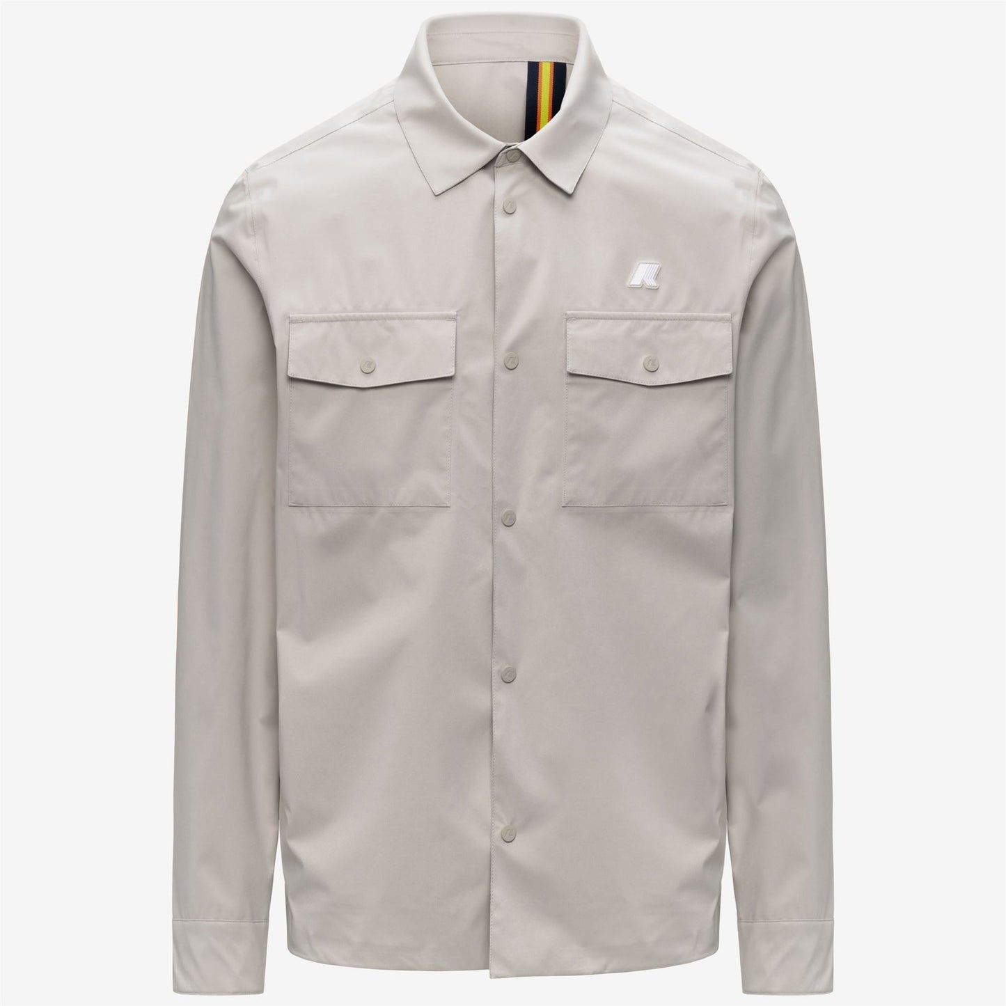 K-WAY Men's Overshirt Jacket UMBERT STRETCH 2LAYERS K5138MW Beige LT 634