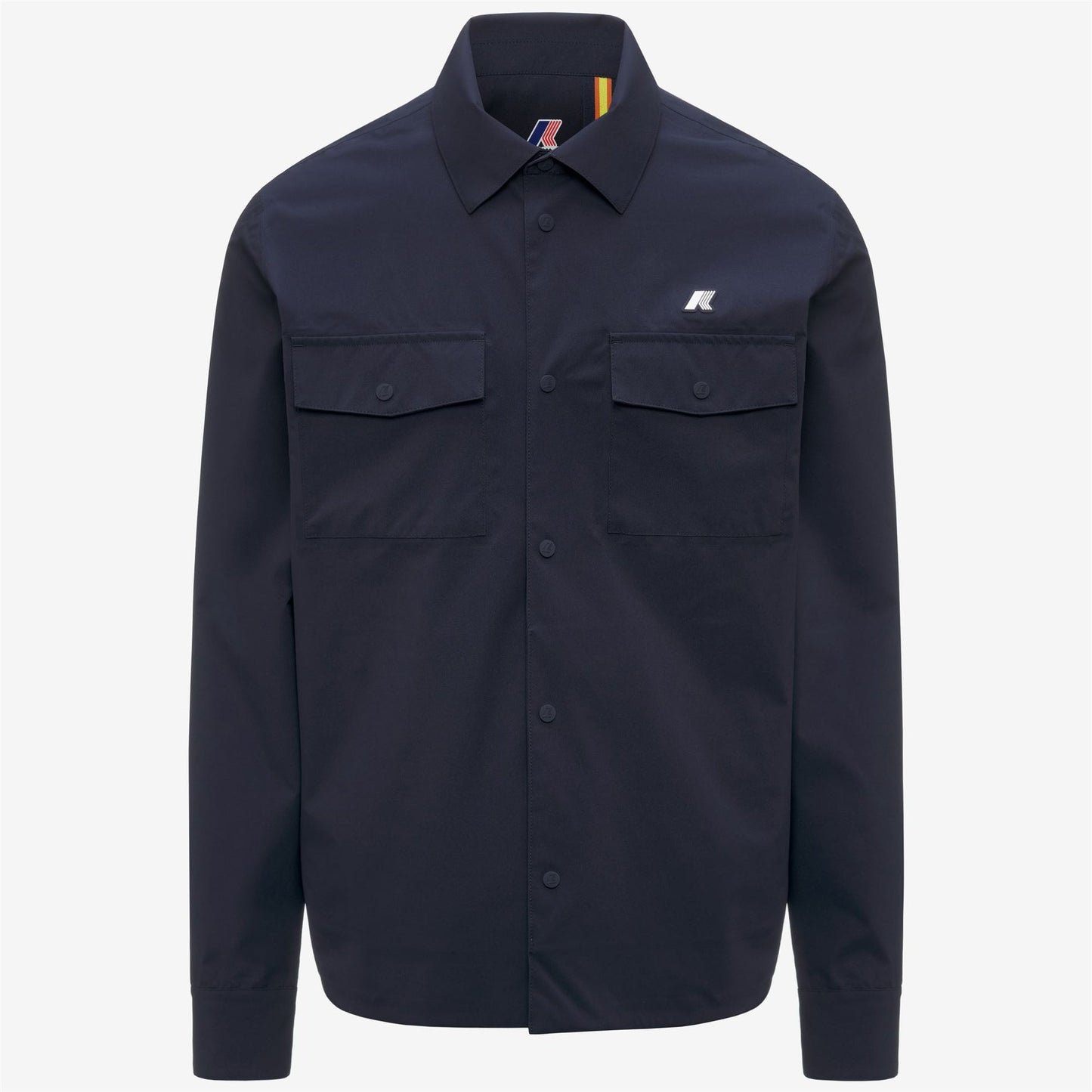 K-WAY Men's Overshirt Jacket UMBERT STRETCH 2LAYERS K5138MW Blue Depth 89