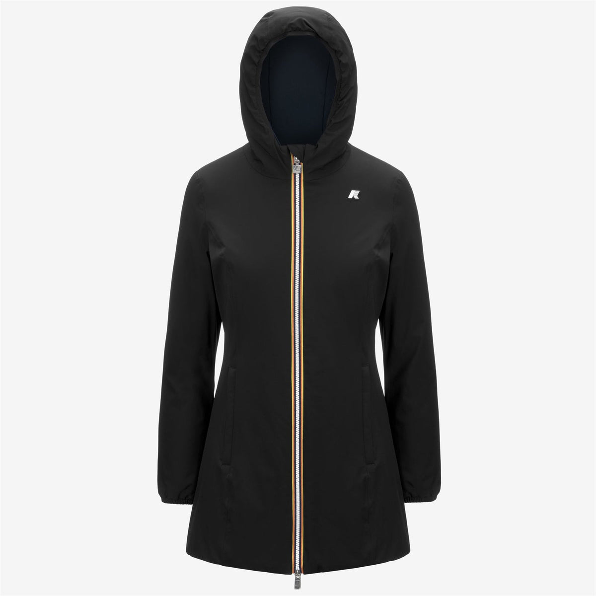 K-WAY Giaccone Donna DENISE ST WARM DOUBLE K6128UW Black Pure Blue Depht AC3