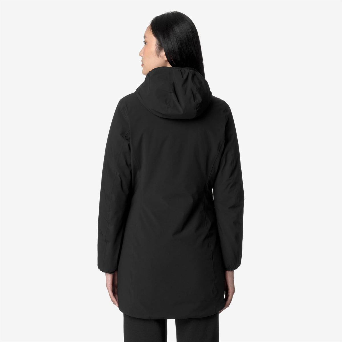 K-WAY Giaccone Donna DENISE ST WARM DOUBLE K6128UW Black Pure Blue Depht AC3