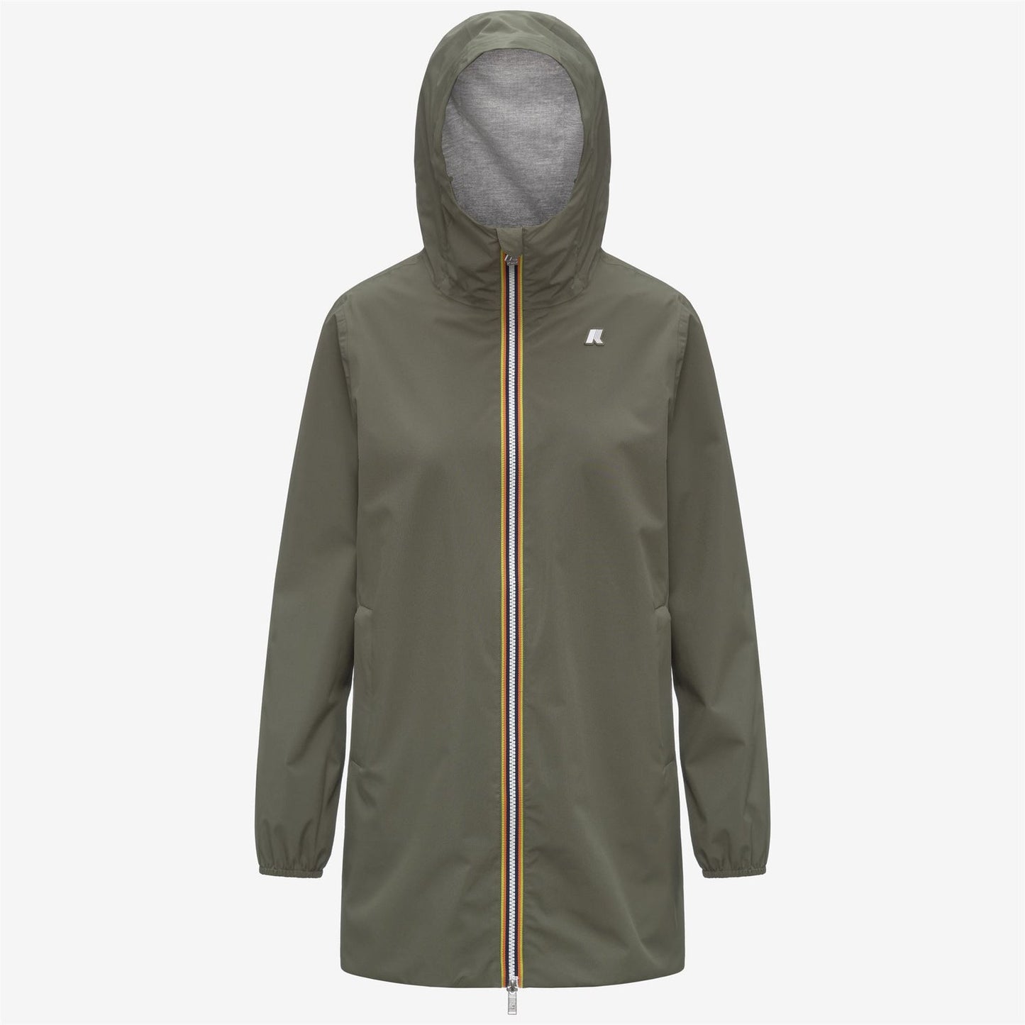 K-WAY Women's Jacket SOPHIE STRETCH POLY JERSEY K8133YW Green Lichen V15