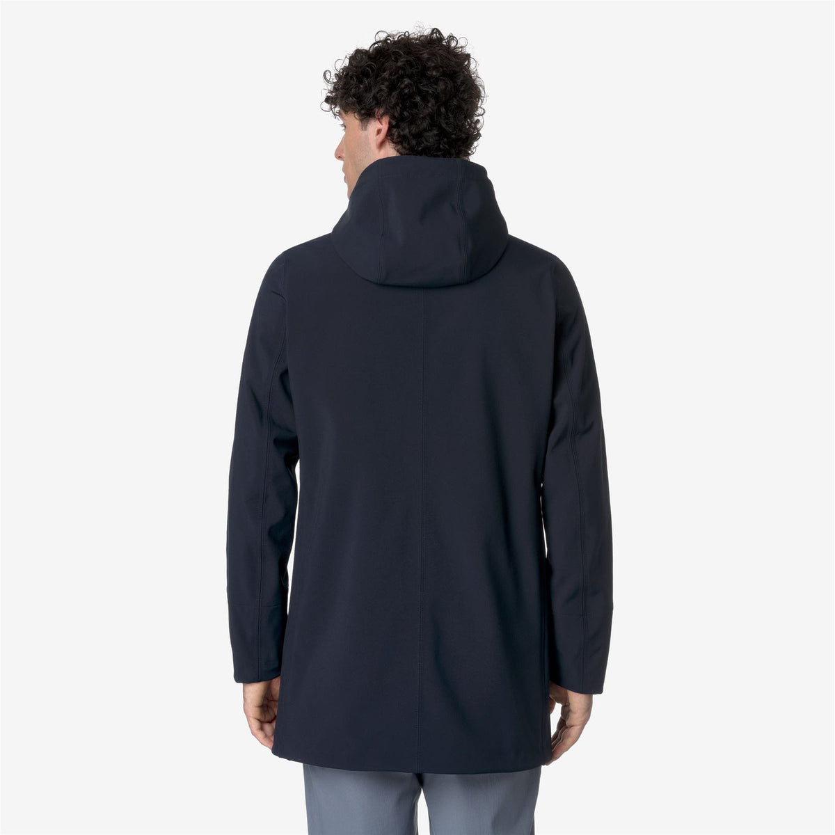 K-WAY Giaccone Uomo MARLYN BONDED K7126UW Blue Depth Blue Depth A2B