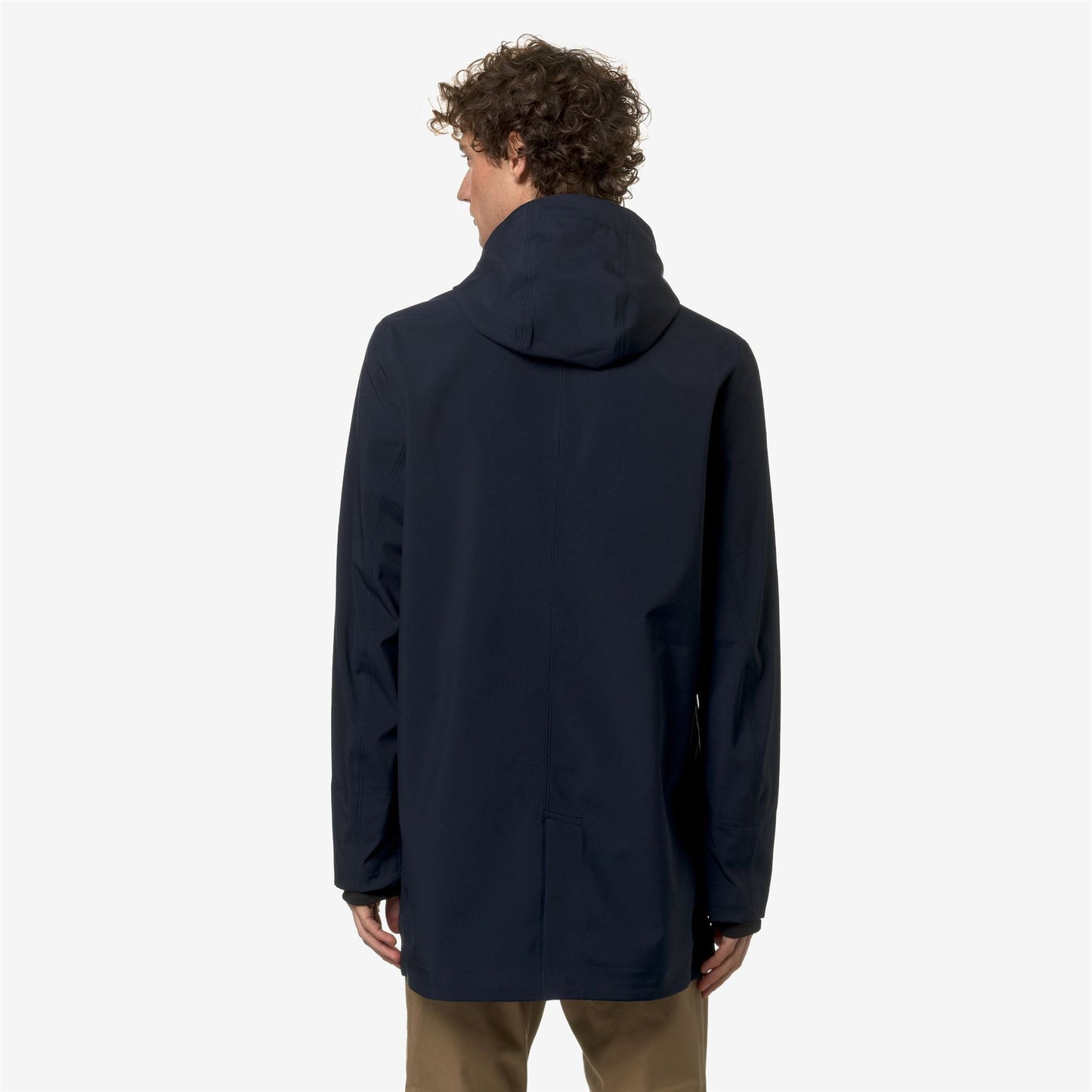 K-WAY Men's Jacket TOMMY BONDED JERSEY K5126SW Blue Depth K89