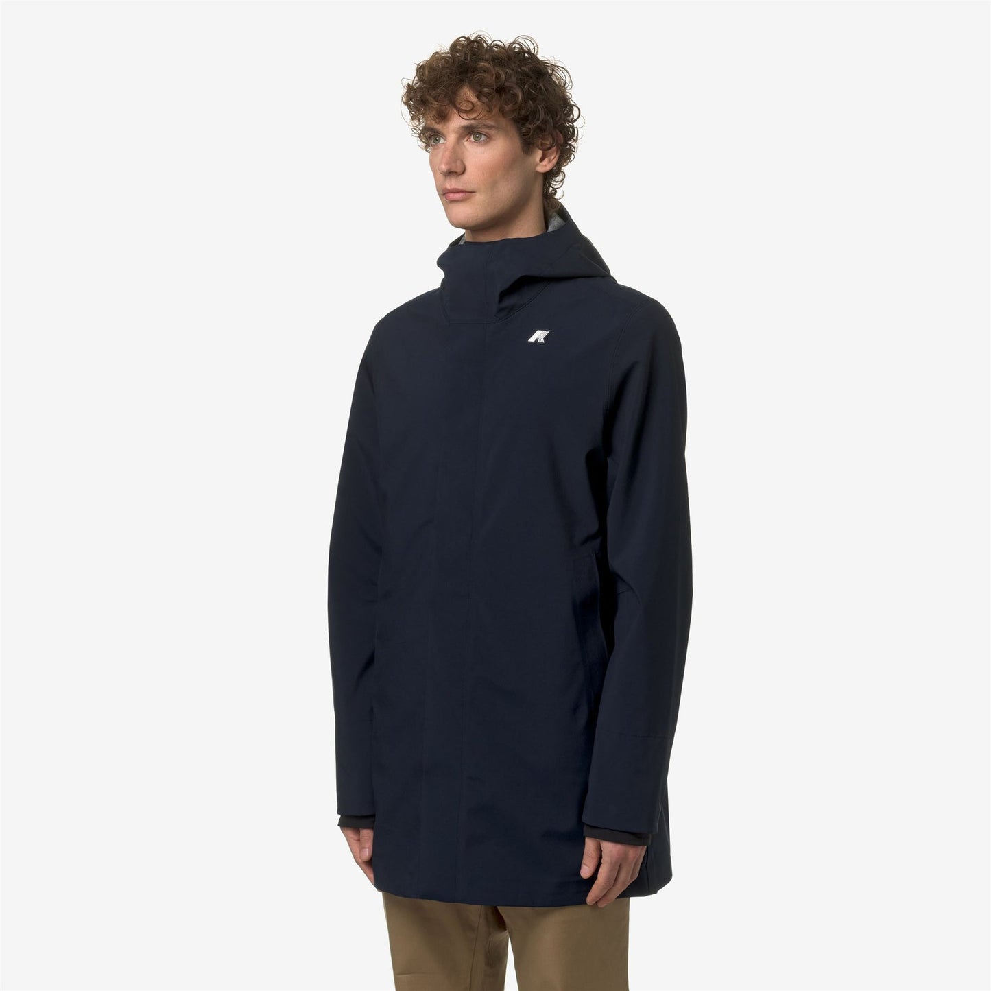 K-WAY Men's Jacket TOMMY BONDED JERSEY K5126SW Blue Depth K89