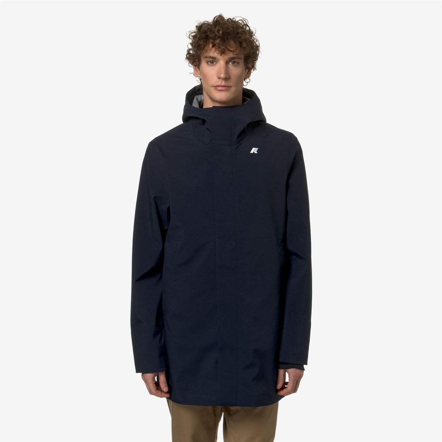 K-WAY Men's Jacket TOMMY BONDED JERSEY K5126SW Blue Depth K89