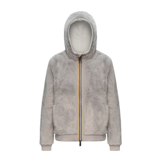 K-WAY Giubbino Donna DEVA LIGHT SPACER FUR DOUBLE K31452W White Natural Fur DDF