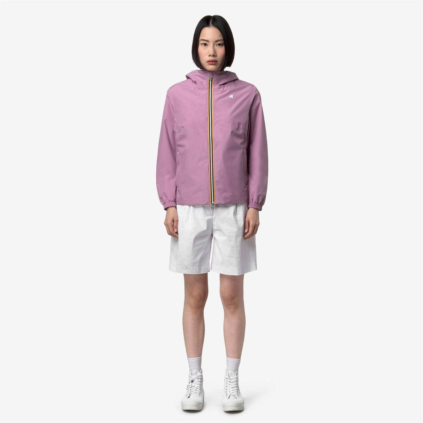 K-WAY Women's Jacket LIL 2.0 STRETCH POLY JERSEY K21347W Violet Wisteria H41