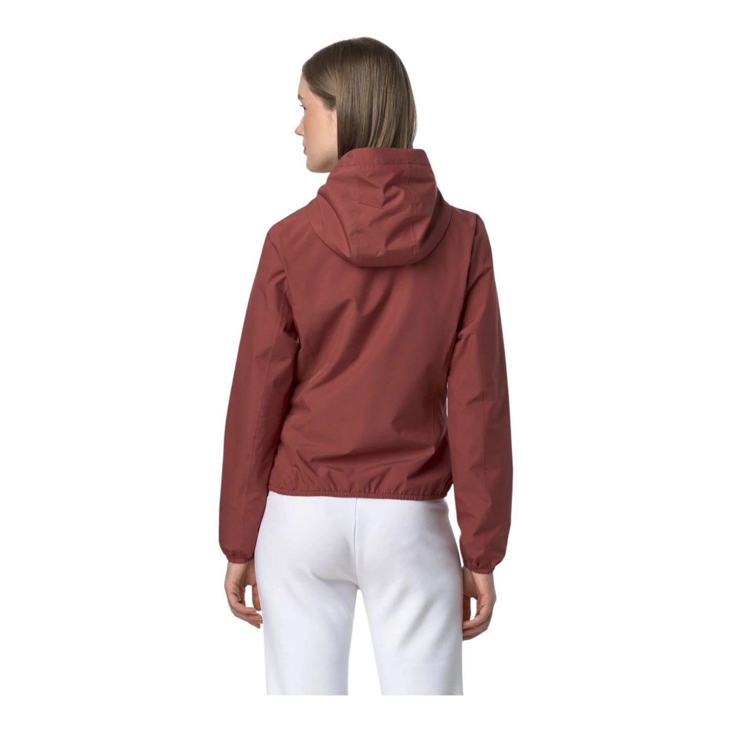 K-WAY Giubbino Donna LILY STRETCH POLY JERSEY K8138QW Red Brownish WNM