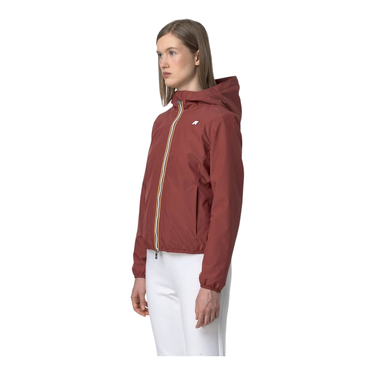 K-WAY Giubbino Donna LILY STRETCH POLY JERSEY K8138QW Red Brownish WNM