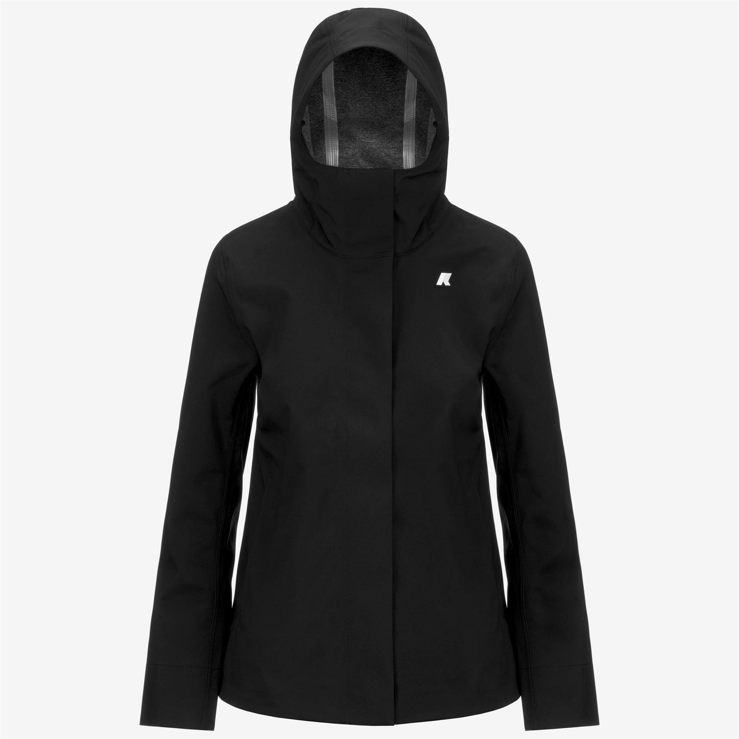 K-WAY Women's Jacket MADALINA BONDED JERSEY K3137GW Black Pure USY