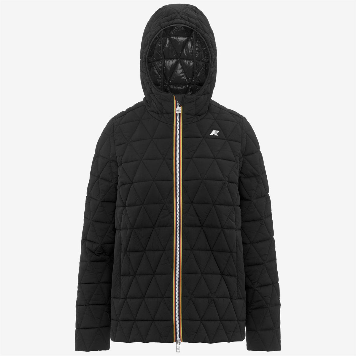 K-WAY Giubbino Donna MADLAINE DIAMOND QUILTED WARM K2136FW Black Pure USY