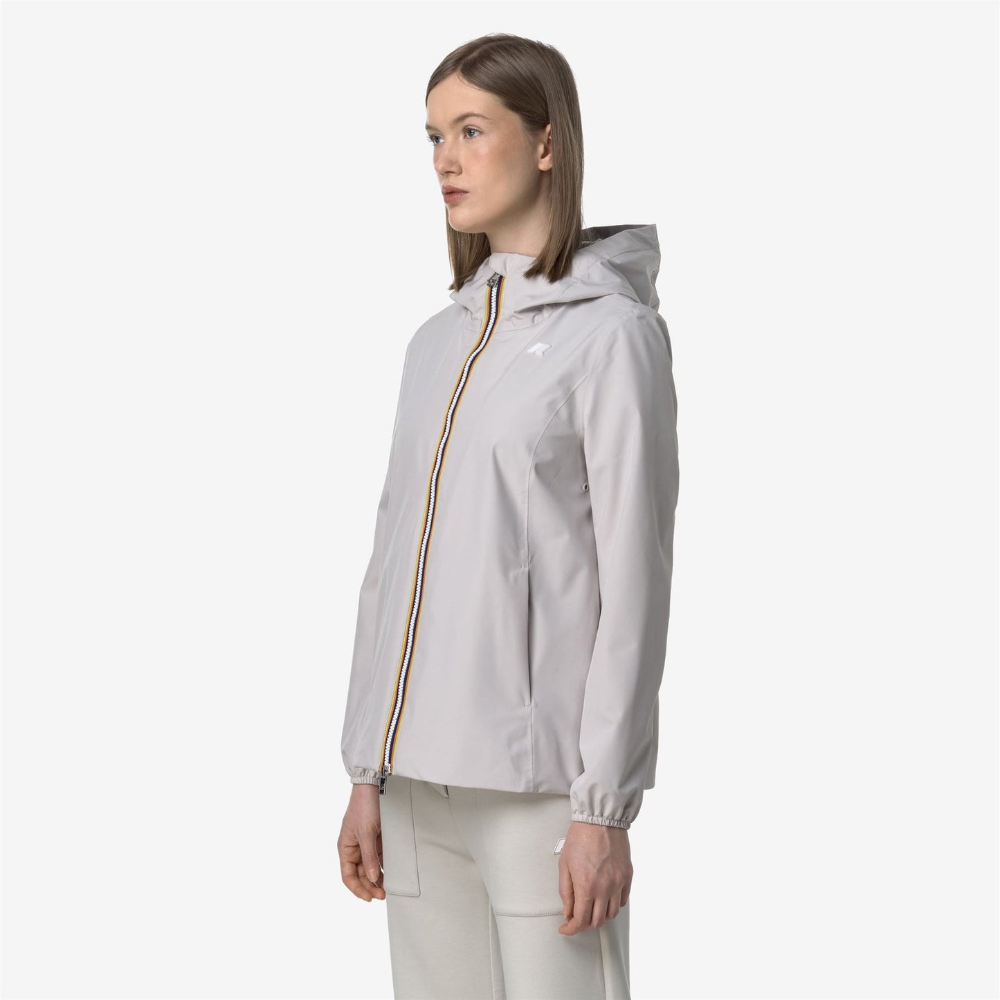K-WAY Women's Jacket MARGUERITE STRETCH POLY JERSEY K8138PW Beige LT 634