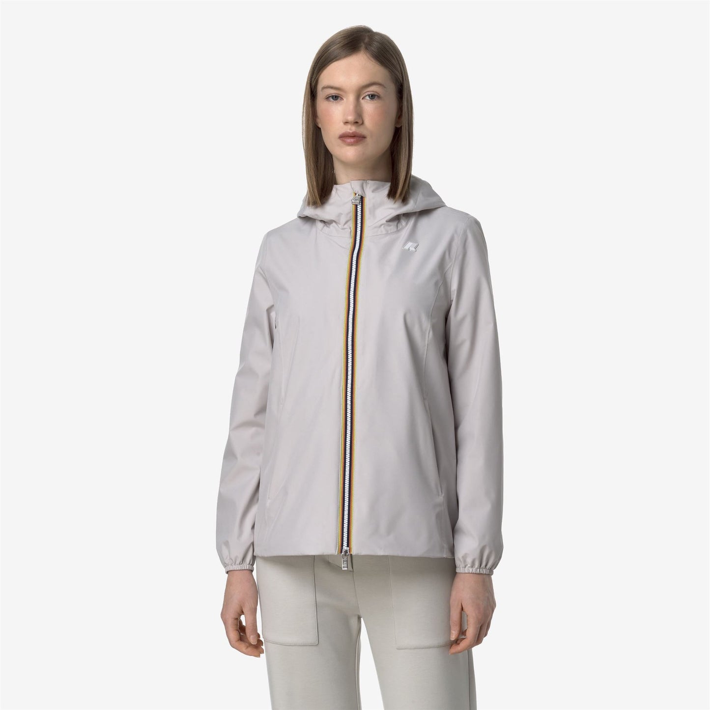 K-WAY Women's Jacket MARGUERITE STRETCH POLY JERSEY K8138PW Beige LT 634