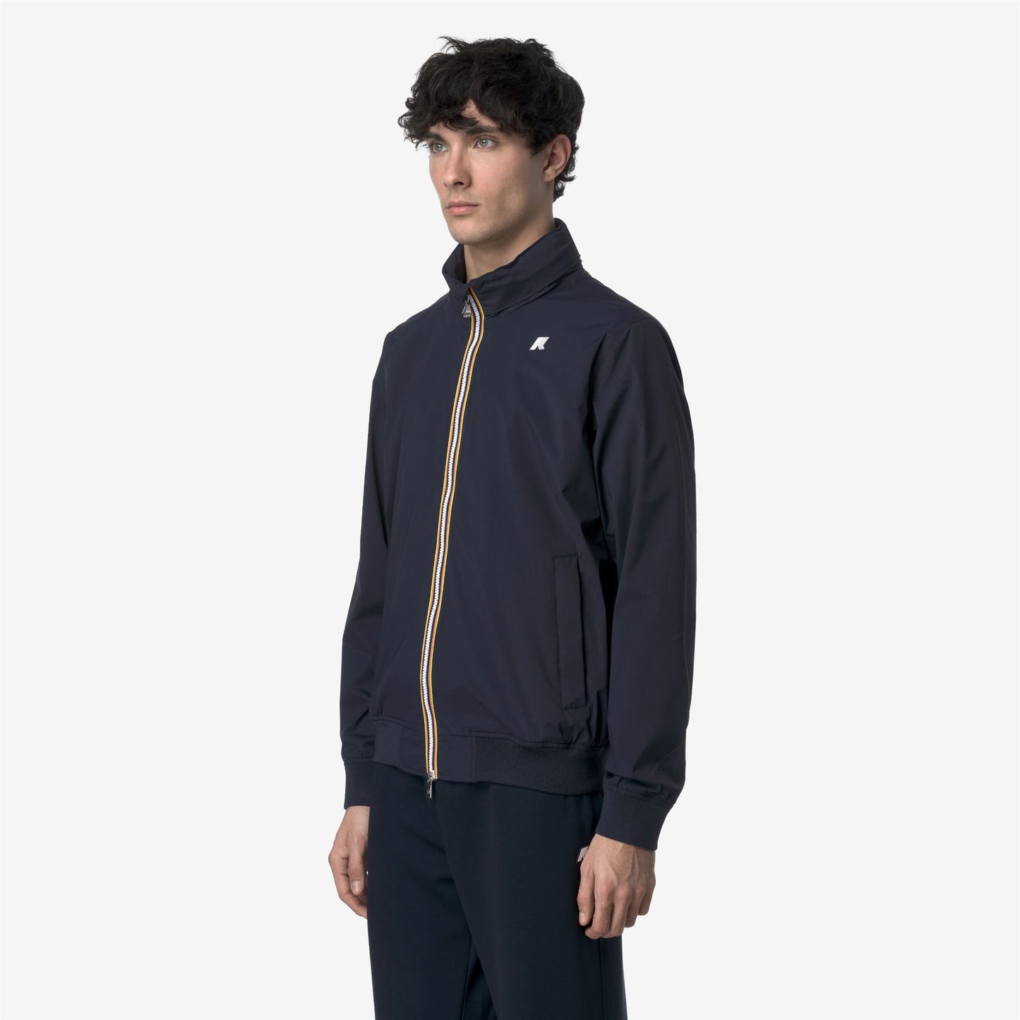 K-WAY Giubbino Uomo AMAURY STRETCH NYLON JERSEY K3123VW Blue DepTH K89