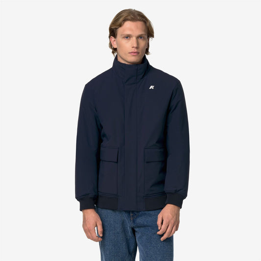 K-WAY Giubbino Uomo HERVE ST WARM K6127XW Blue Depht K89