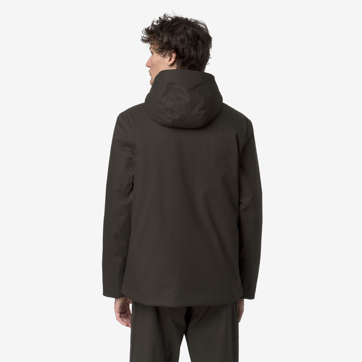 K-WAY Giubbino Uomo JACKO TWILL MARMOTTA K8133DW Black Olive Blue Airforce B2V