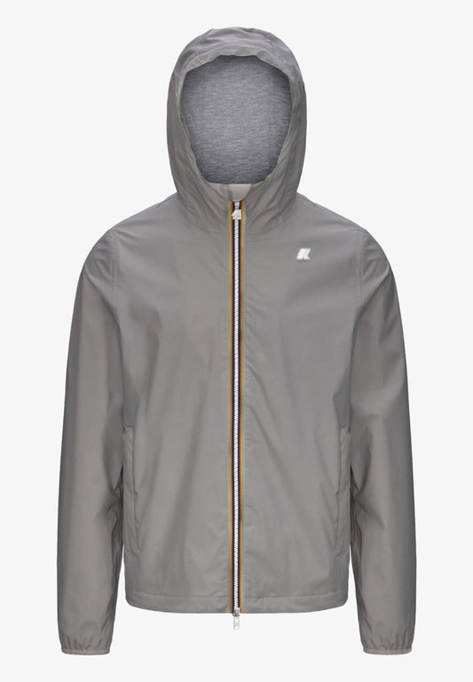 K-WAY Giubbino Uomo JACK STRETCH NYLON JERSEY K3123UW Grey Frost 411