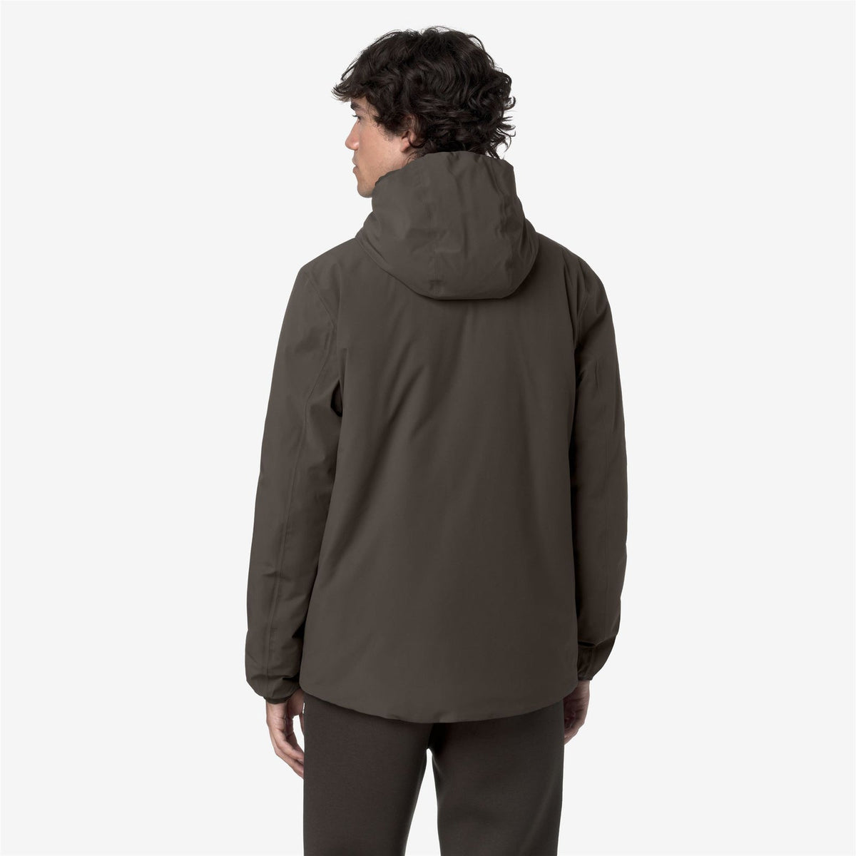 K-WAY Giubbino Uomo JACK ST WARM DOUBLE K6128VW Black Olive Green DDQ