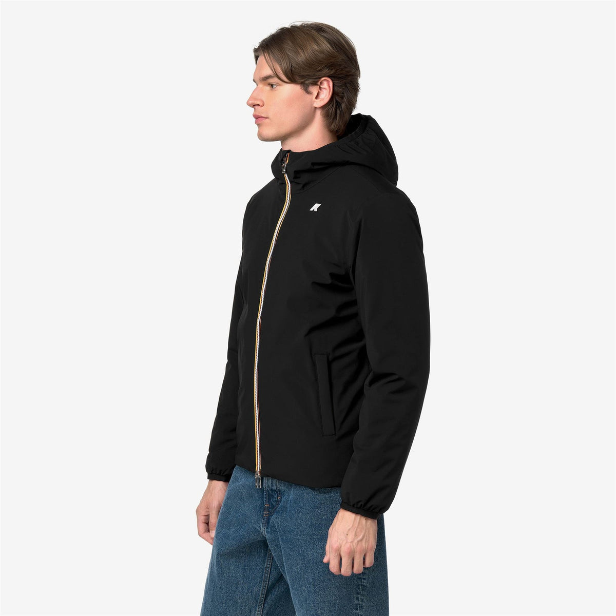 K-WAY Giubbino Uomo JACK ST WARM DOUBLE K6128VW Black Pure  Beige Khaki DBN