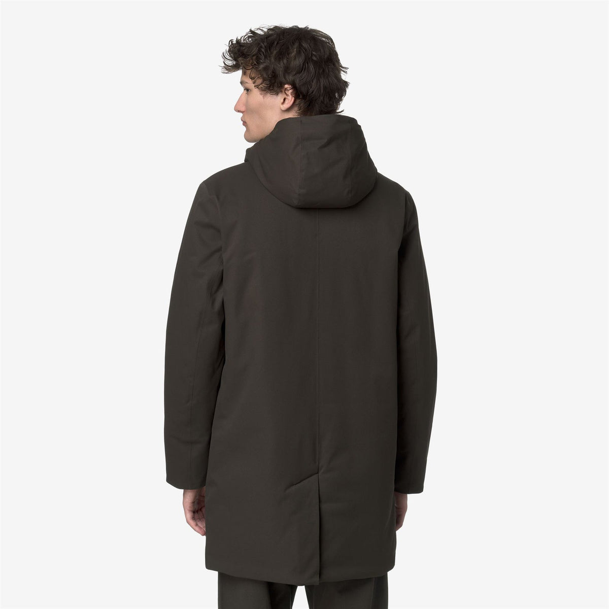 K-WAY Giubbino Uomo JARNO TWILL MARMOTTA K8133FW Black Olive Blue Airforce B2V