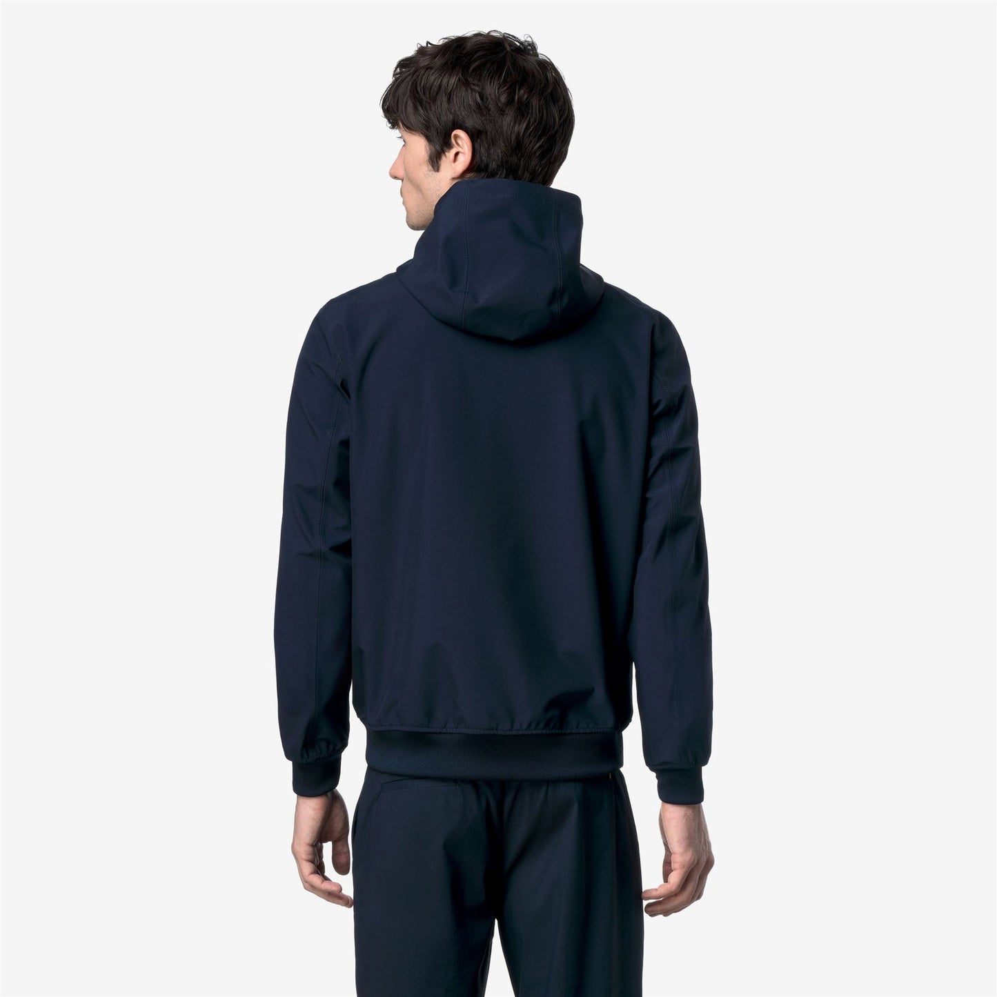 K-WAY Men's Jacket JOACHIM BONDED JERSEY K2145MW Blue Depth K89