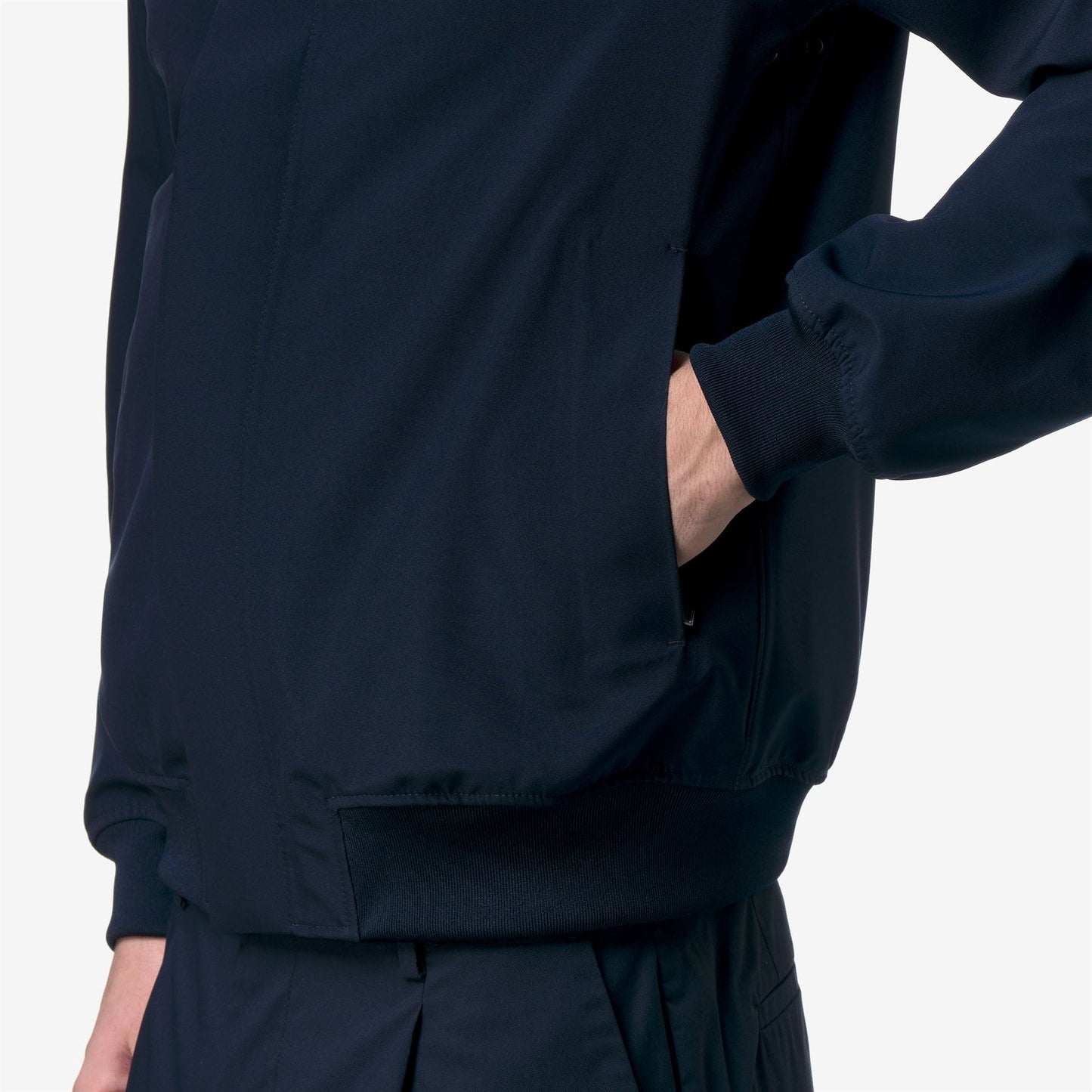 K-WAY Men's Jacket JOACHIM BONDED JERSEY K2145MW Blue Depth K89