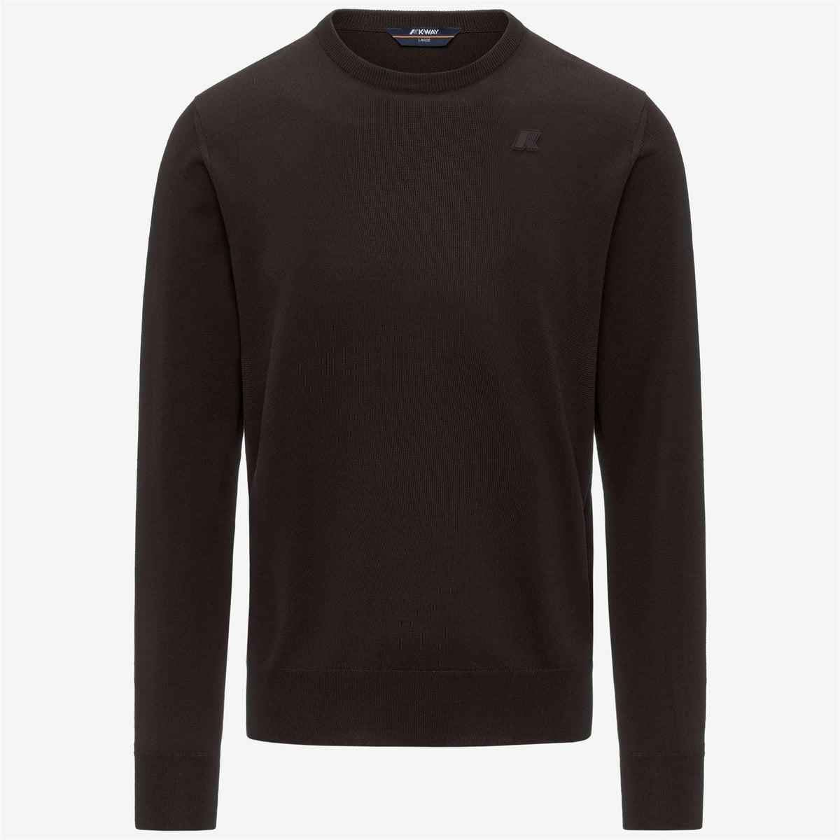 K-WAY Maglia Uomo SEBASTIEN MERINO K2142EW Black Coffee 260