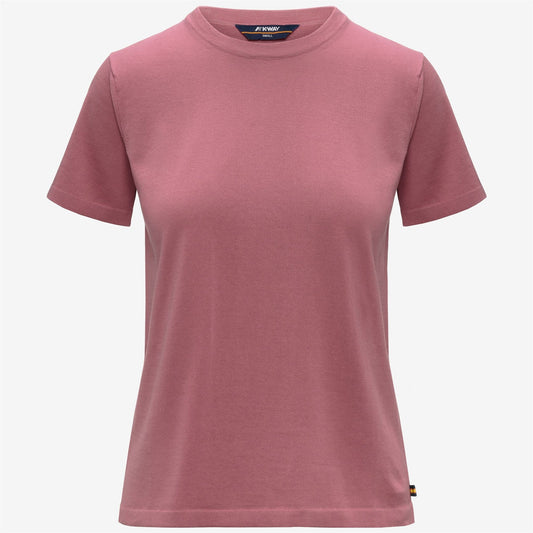 K-WAY Maglia m/c Donna LASCAUX K11712W Violet Pinkish WH7