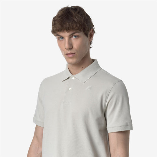 K-WAY Polo Uomo AMEDEE PIQUE SLIM K5127BW Beige Lt 634