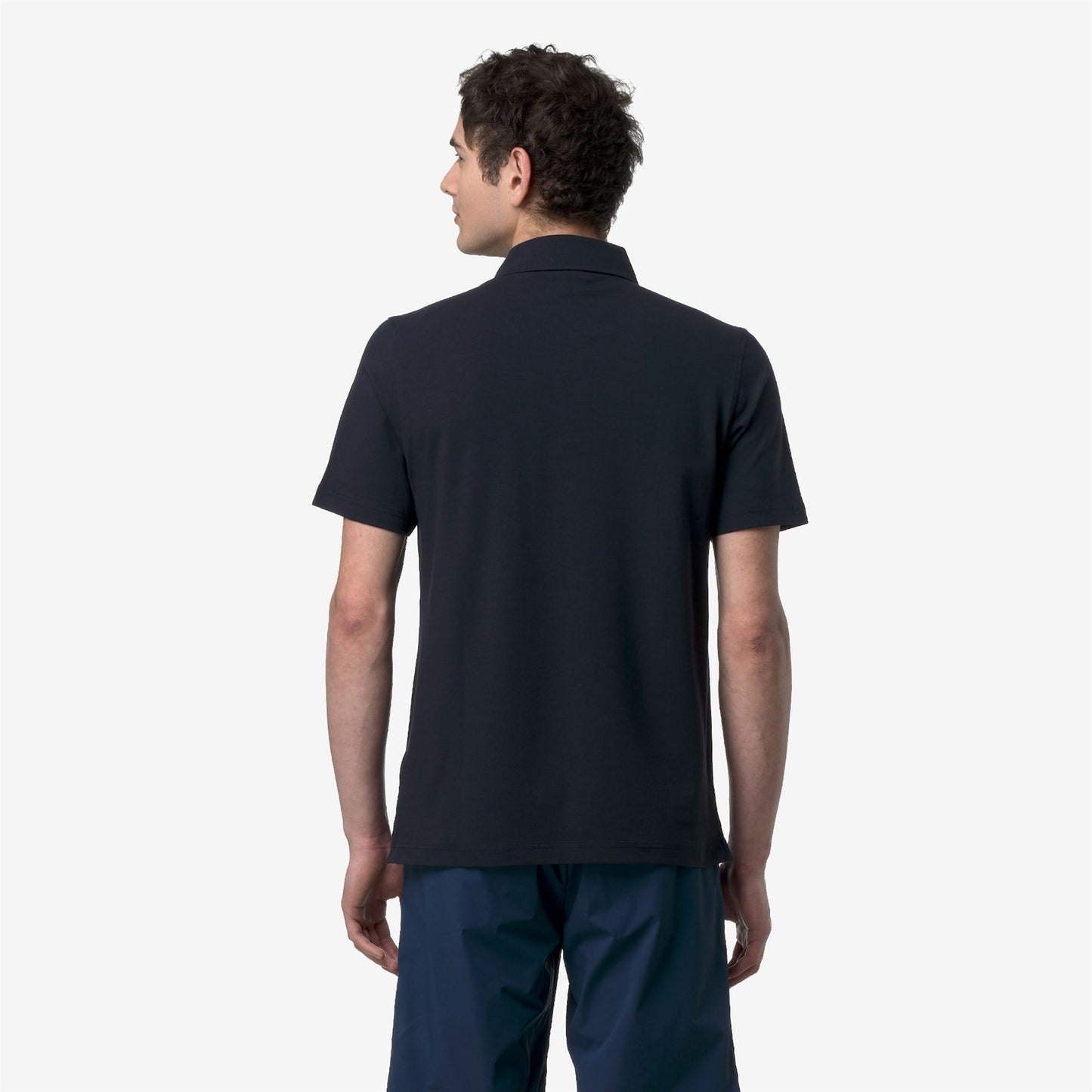 K-WAY Polo Uomo VIGGO LT STRETCH JERSEY SLIM K5134FW Blue Depth K89