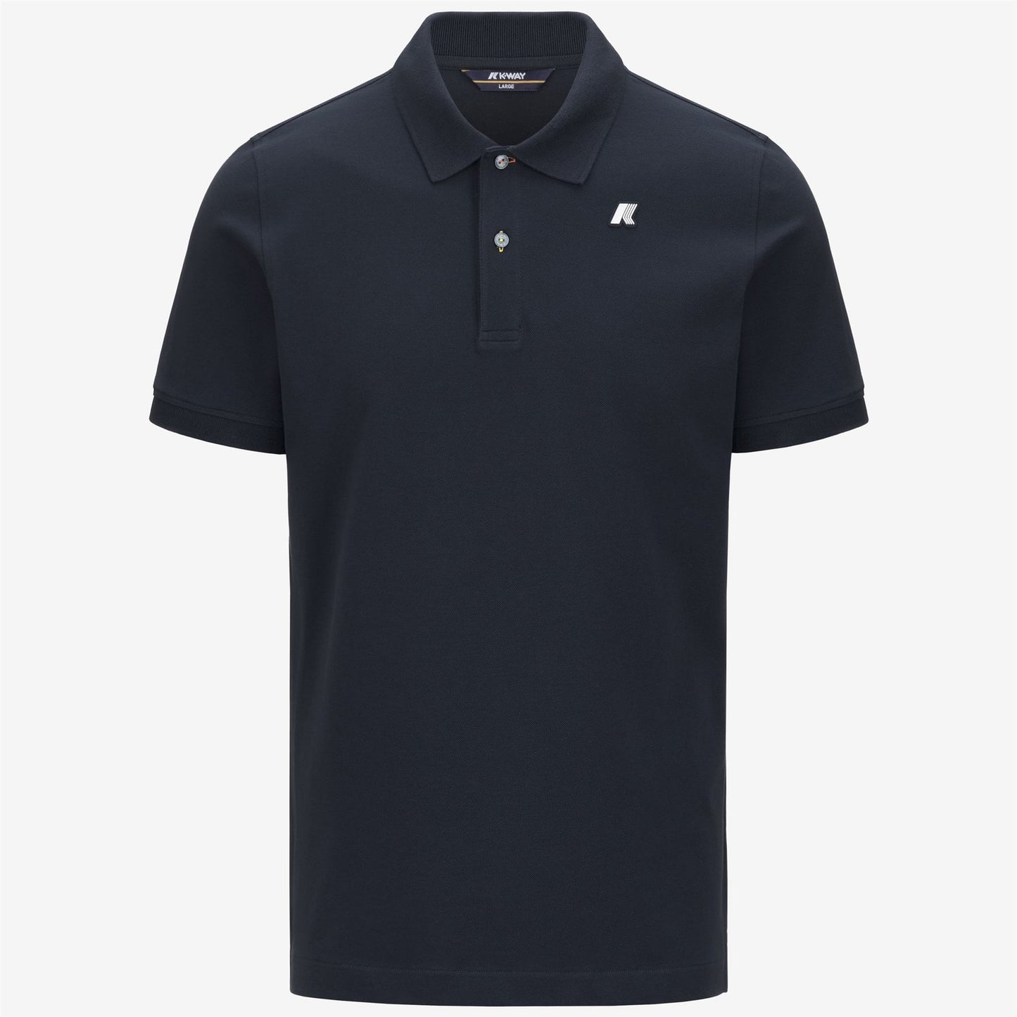 K-WAY Polo Uomo VINNIE PIQUE SLIM K1125CW Blue Depth K89