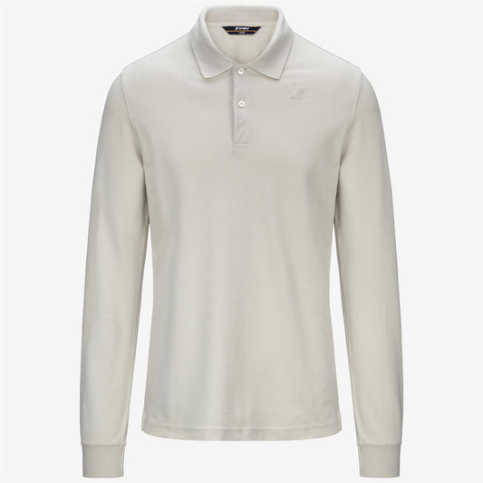 K-WAY Polo m/l Uomo MONJU PIQUE SLIM K1125GW Beige LT 634