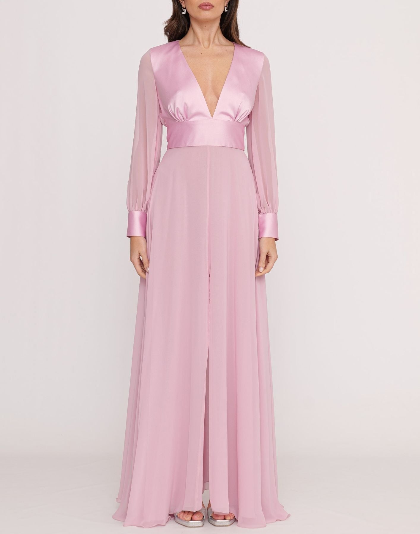 KUEA Women's Long Dress SK0624 Pink
