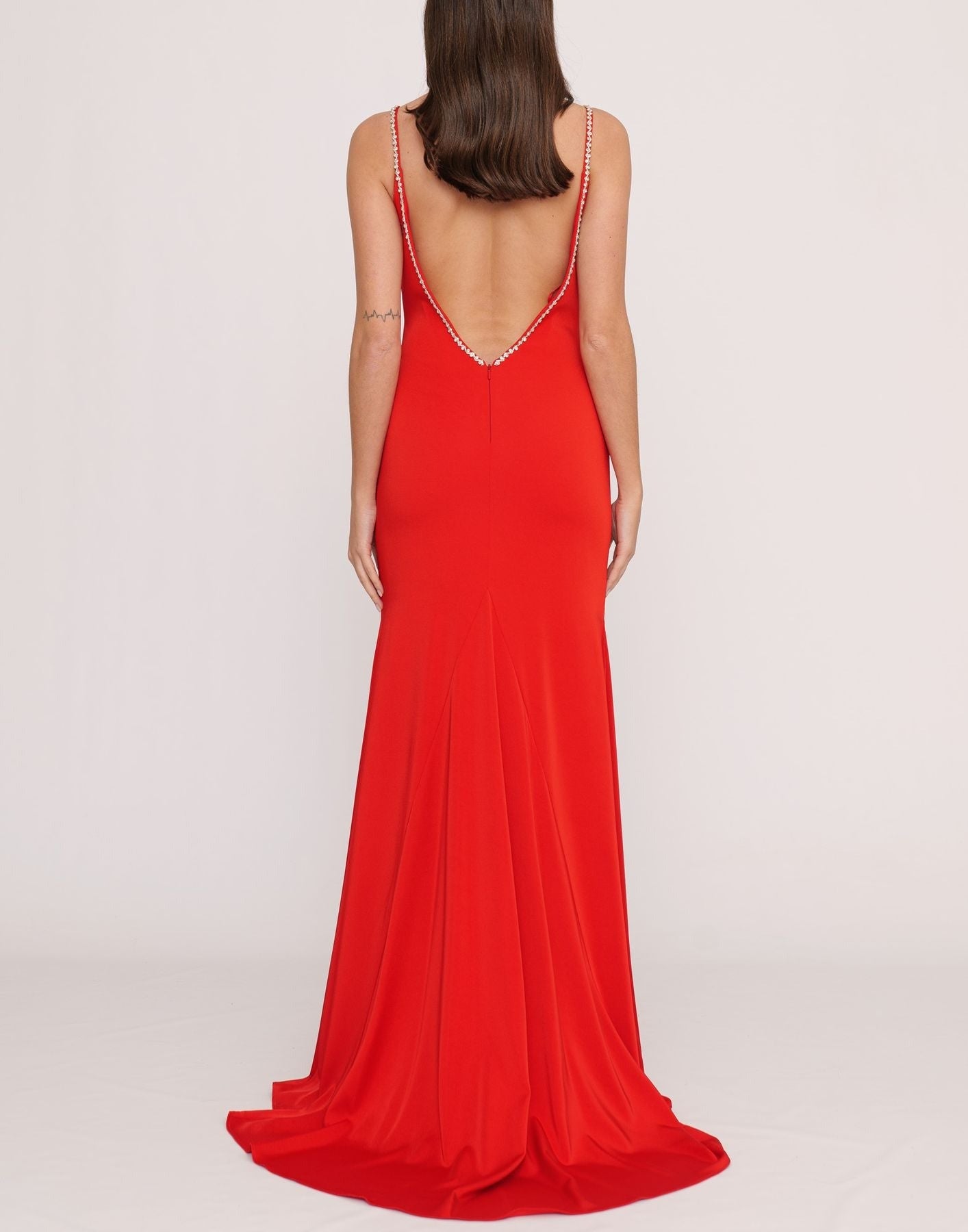 KUEA Long Dress SP23016-1 Red