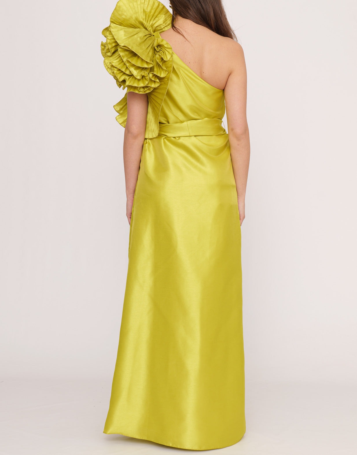 KUEA Long Dress XC24405 Lime Green