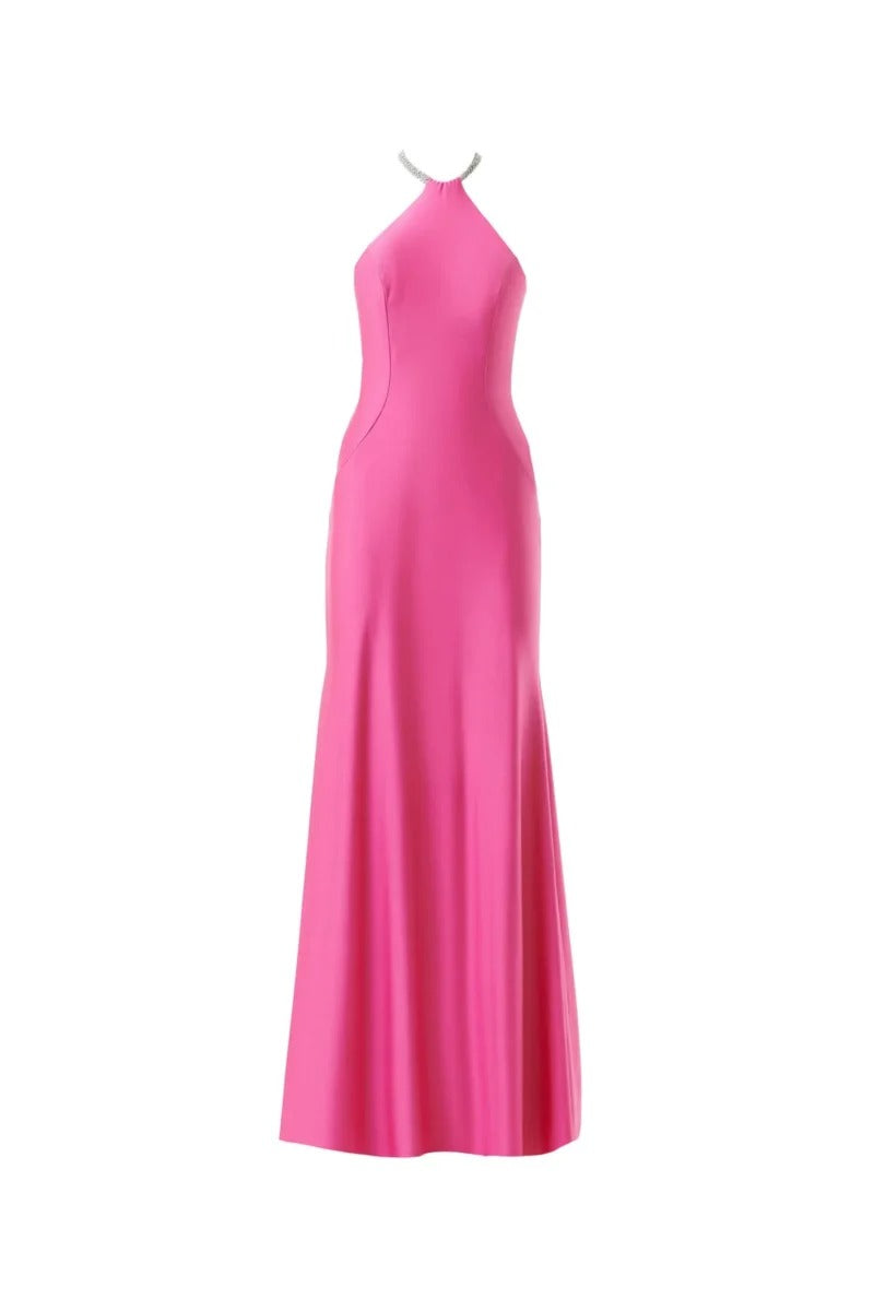 KUEA Long Dress and Stole DA05 Petrol Blue