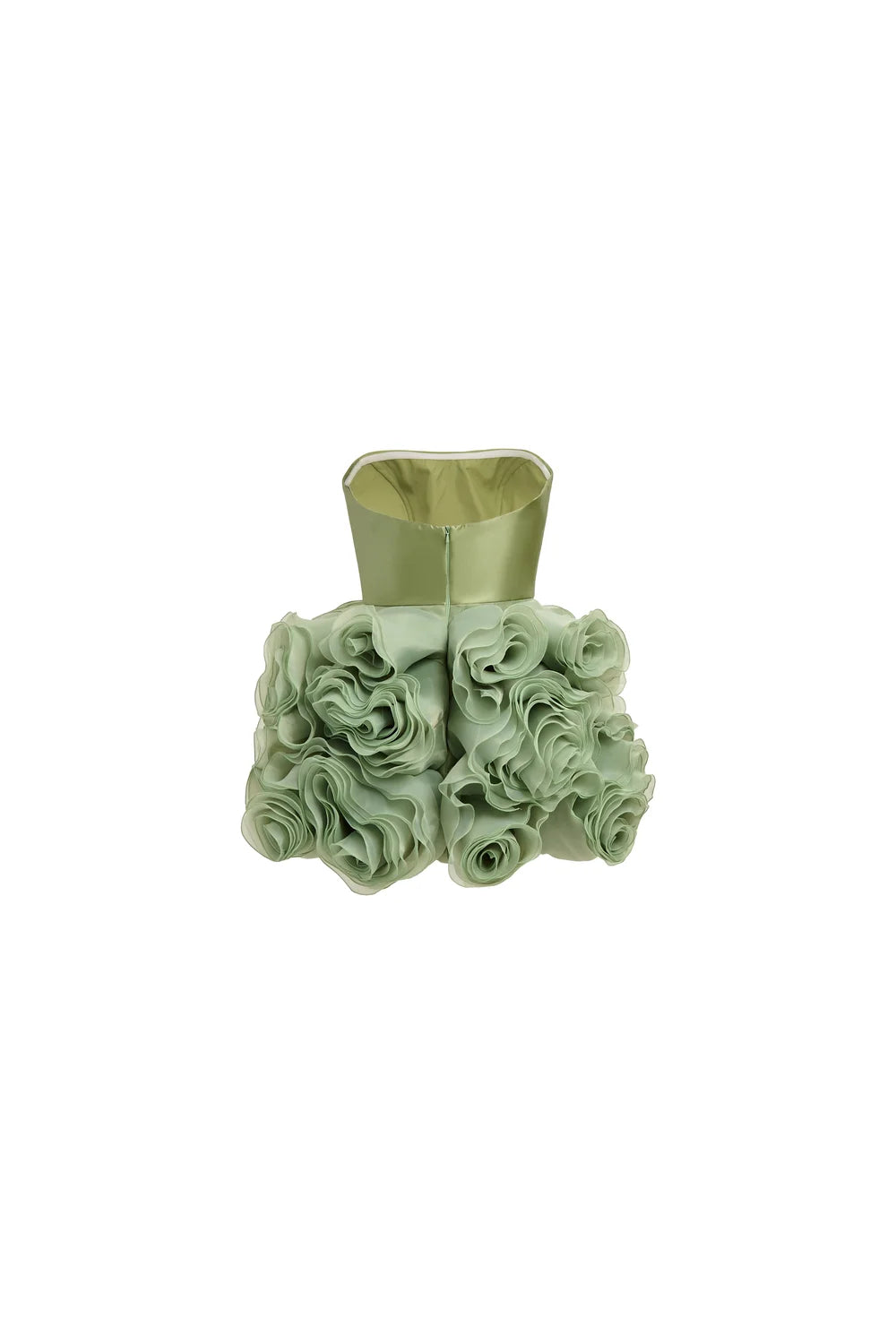 KUEA Short Dress and Stole 40334 Olive Green