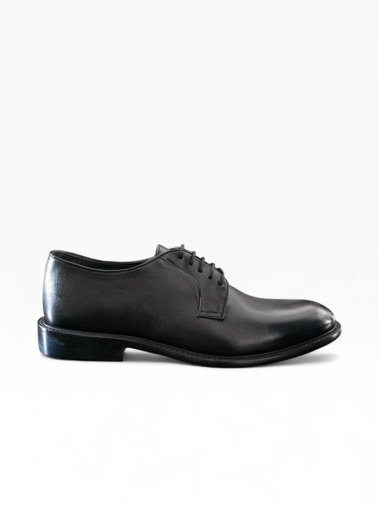 LENDINI Derby 4071 Forma 476 Fondo Cuoio Bufalo Nero