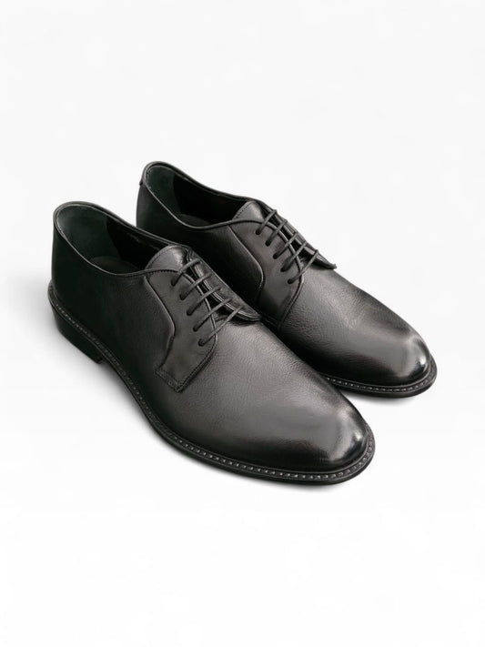 LENDINI Derby 4071 Forma 476 Fondo Cuoio Bufalo Nero