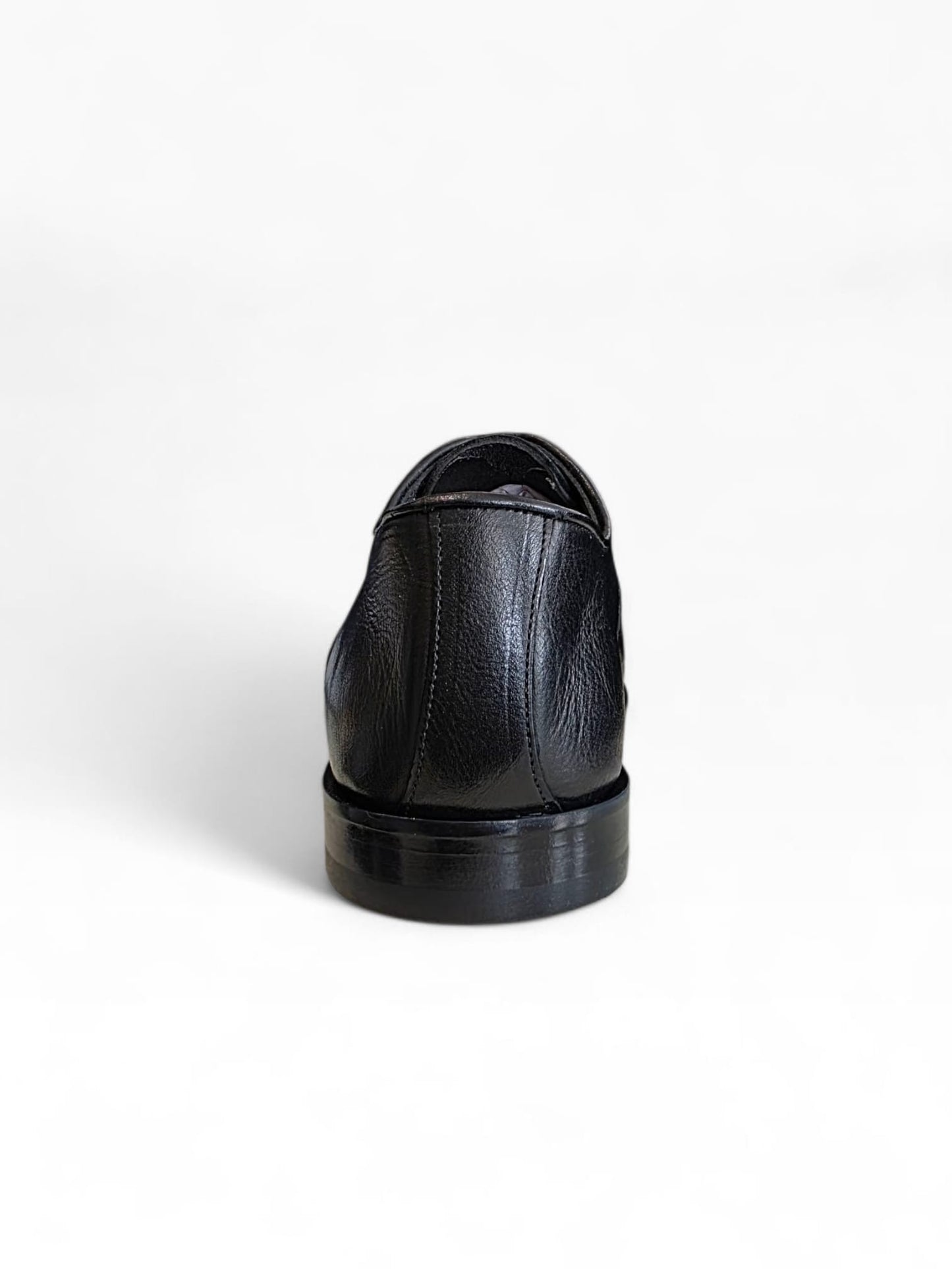 LENDINI Francesina P93 Forma 413 Fondo Cuoio Bufalo Nero
