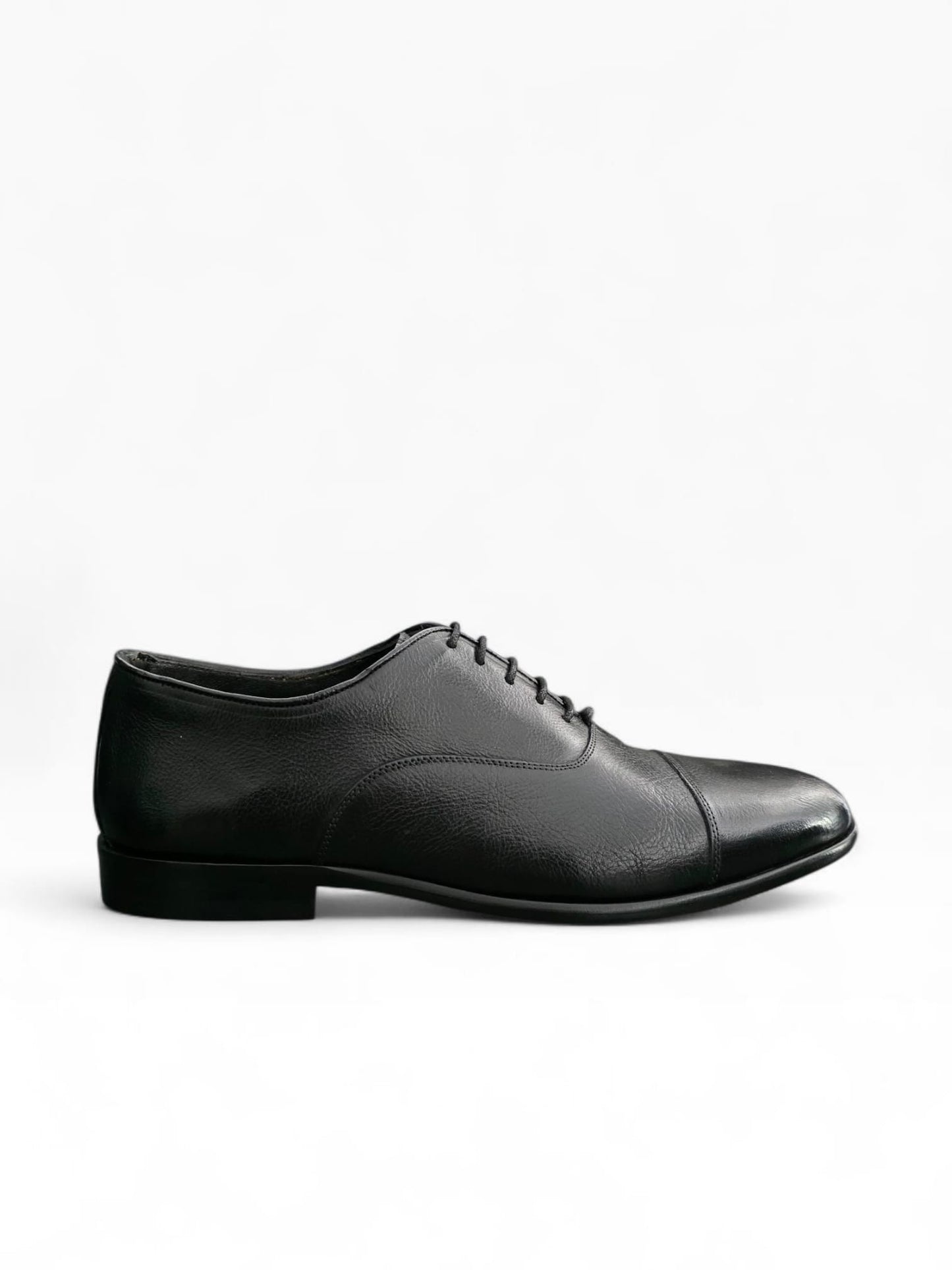 LENDINI Francesina P93 Forma 413 Fondo Cuoio Bufalo Nero