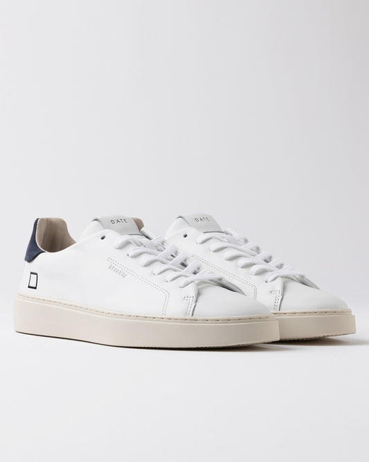 D.A.T.E. Sneakers Uomo LEVANTE CALF White Blue