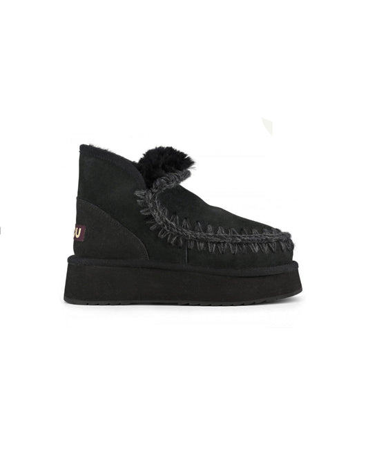 MOU Mini Eskimo Platform boot Black