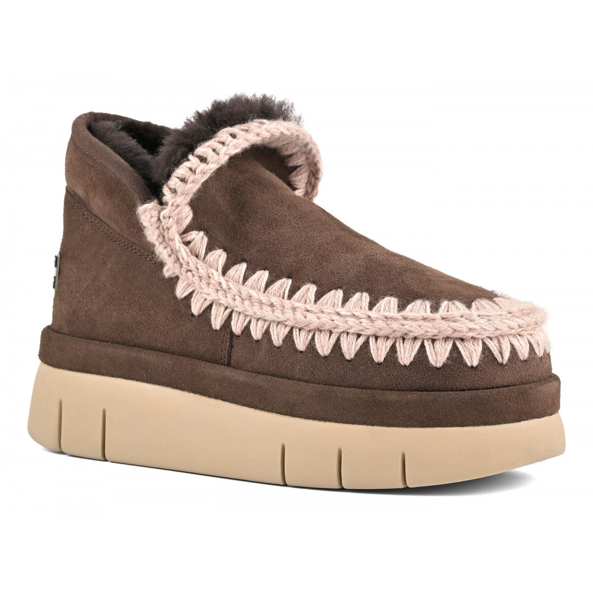 MOU Eskimo Bounce Welt Sneaker Suede FW751000A Mocha