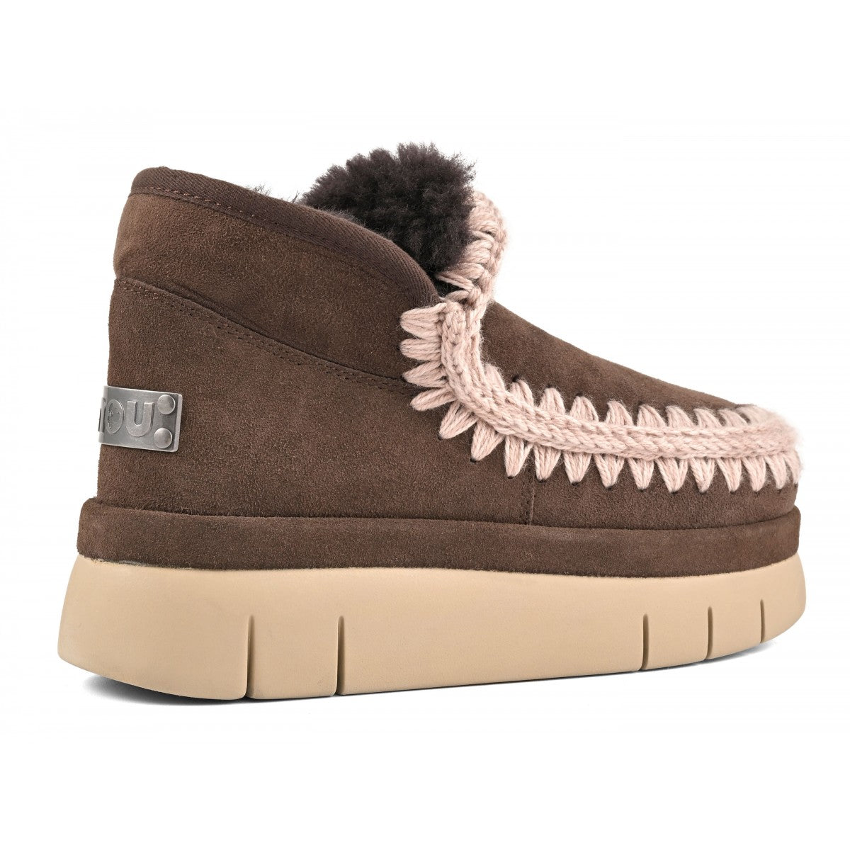 MOU Eskimo Bounce Welt Sneaker Suede FW751000A Mocha