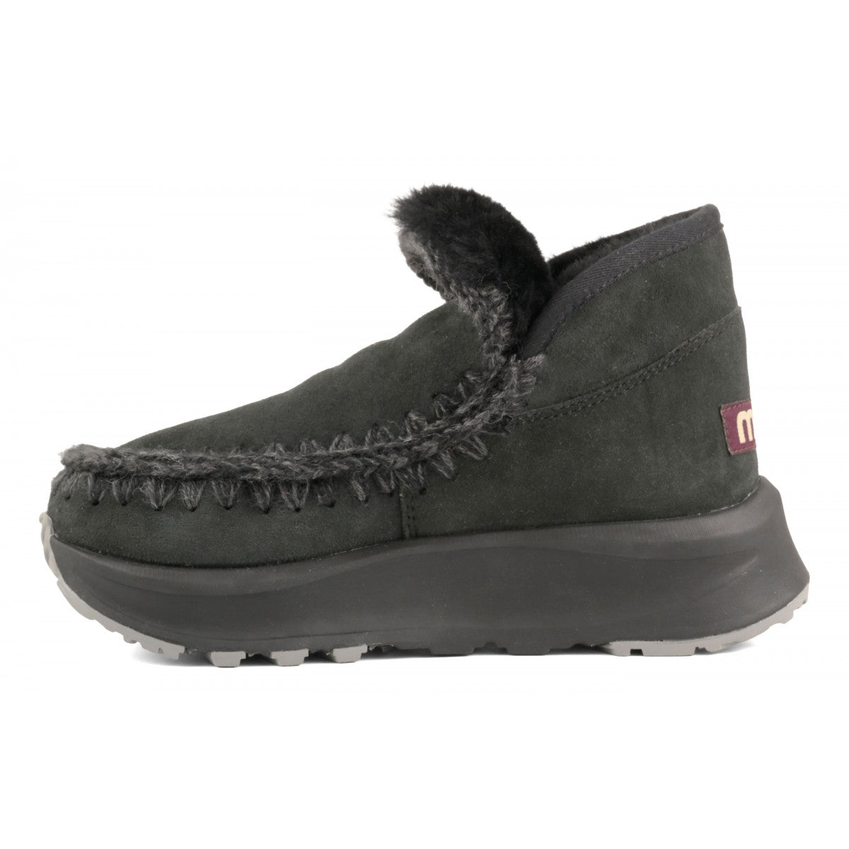 MOU Speed Eskimo Sneaker Suede FW761002A Black
